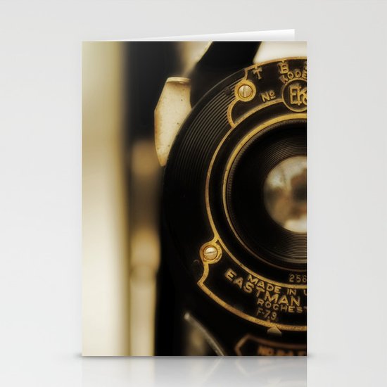 Vintage Folding Camera Stationery Cards