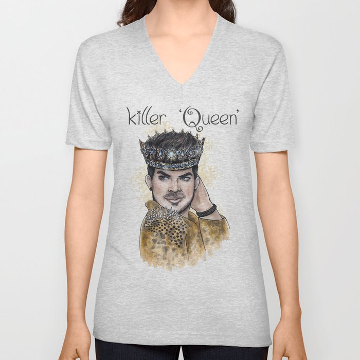 Killer Queen V Neck T Shirt