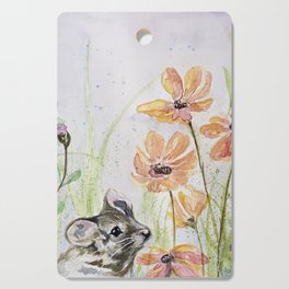 Mouse in the Field Cutting Board