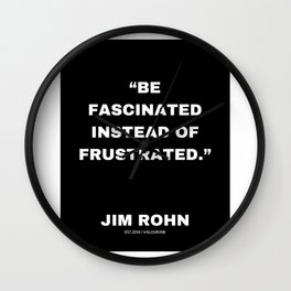 27    |Jim Rohn Quotes  | 210517| Motivational Quotes Wall Clock