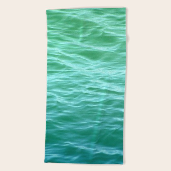 Teal Sea Beach Towel