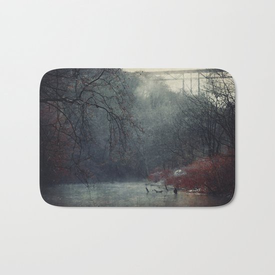 Between Fall And Winter III Bath Mat