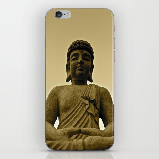 Buddha Prays iPhone & iPod Skin