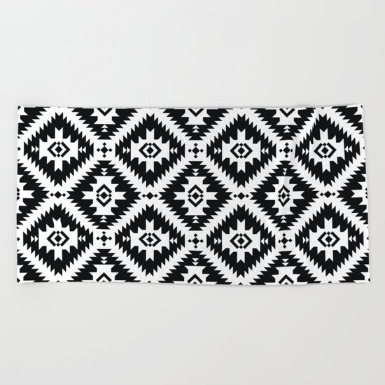 NavNa BW Beach Towel