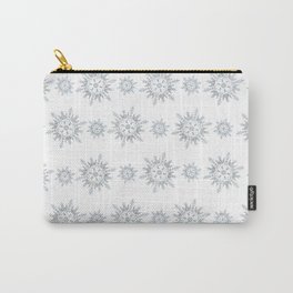 Iridescent Snowflake Carry-All Pouch