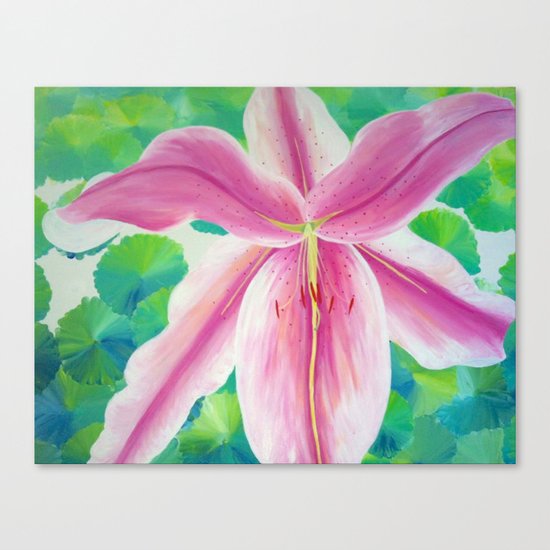 Jane's Lily Canvas Print
