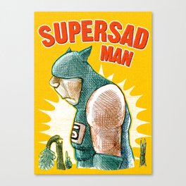 Supersadman Canvas Print