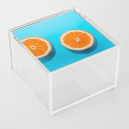 Fresh Summer Citrus Orange Slices  Acrylic Box