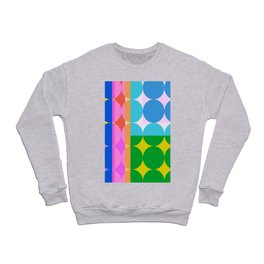 Vibrant Geometric 21 Crewneck Sweatshirt