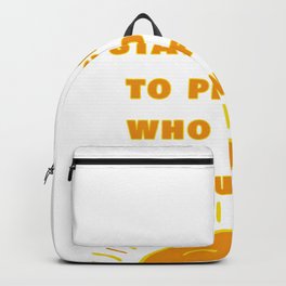 STAY CLOSE TO PEOPLE WHO FEEL LIKE SUNSHINE Backpack | Summer, Orange, Digital, Graphicdesign, Vacation, Cool, Present, Goodvibes, Vaction, Positive 