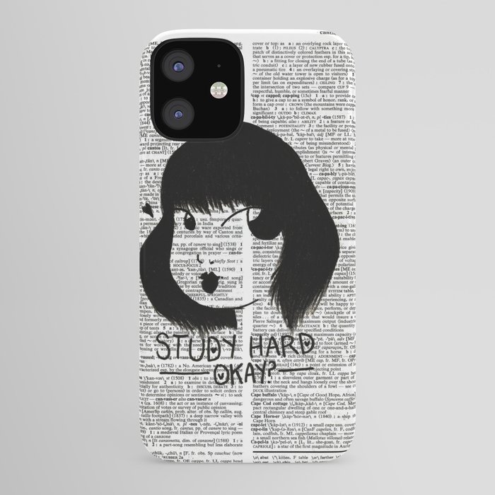一生懸命勉強する Iphone Case By Caitlinmorrow Society6 一生懸命勉強する Iphone Case By Caitlinmorrow Society6