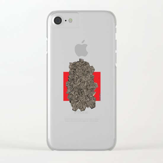 - metro - Clear iPhone Case