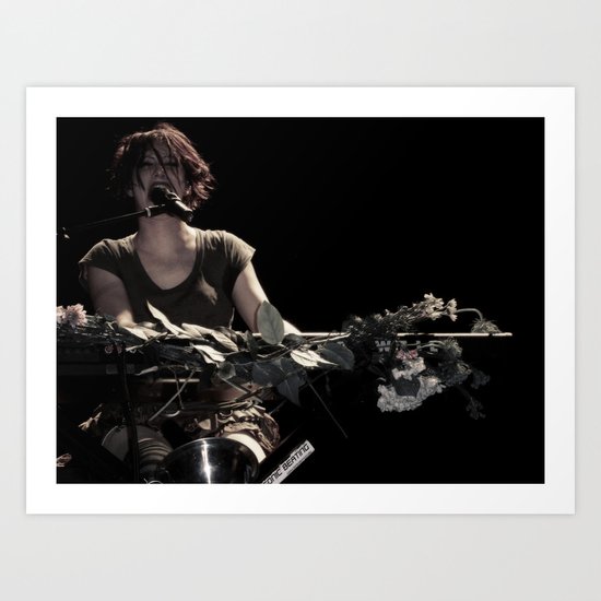 Amanda F*cking Palmer Art Print