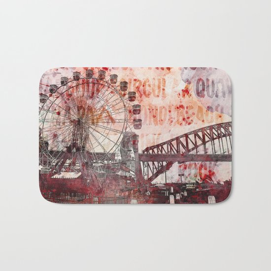 Sydney Luna Park Bath Mat