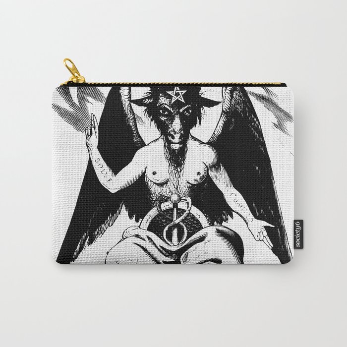 BAPHOMET by ELIPHAS LEVI Carry-All Pouch