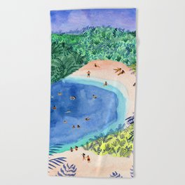French Paradise Beach Towel