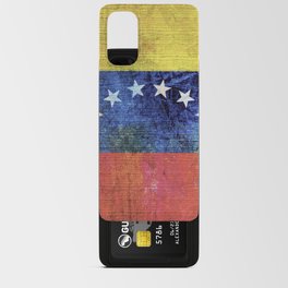 Venezuelan Flag In Grunge Style Android Card Case