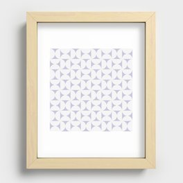 Patterned Geometric Shapes XLVI Recessed Framed Print