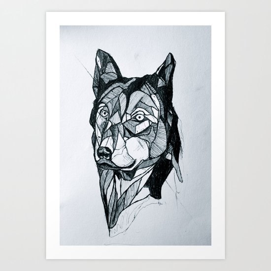 Dog Art Print