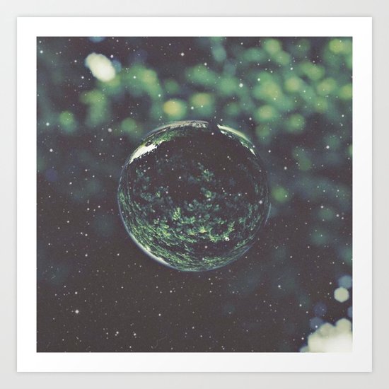 Snow Globe Art Print