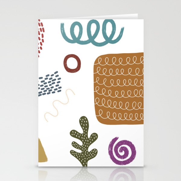Abstraction Stationery Cards