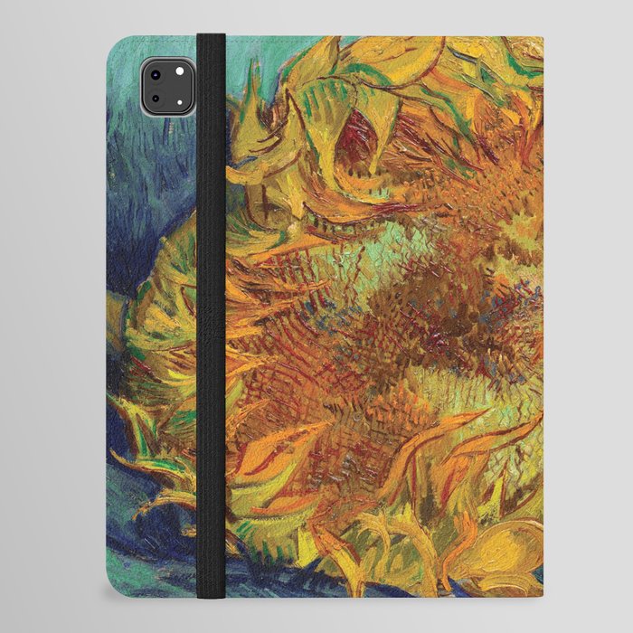 Sunflower, Vincent Van Gogh, Vintage iPad Folio Case