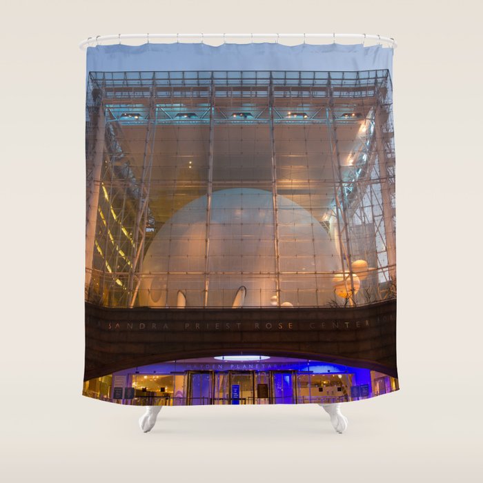 American Museum Of Natural History Sphere Shower Curtain By Jiwan17 American Museum Of Natural History Sphere Shower Curtain
