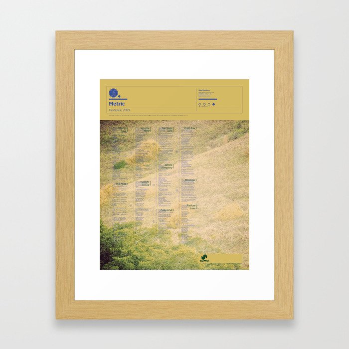 The Visual Mixtape 2010 | Fantasies | 16 / 25 Framed Art Print