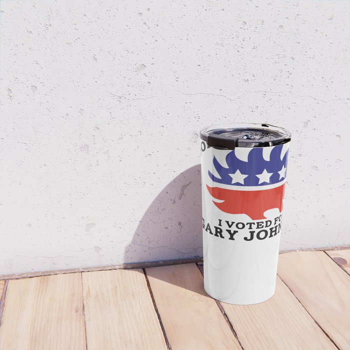 Don T Blame Me I Voted For Gary Johnson Travel Mug