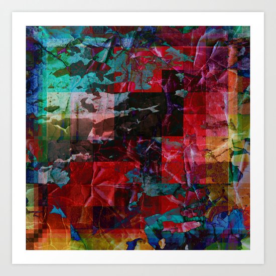 Vivid Prism Art Print