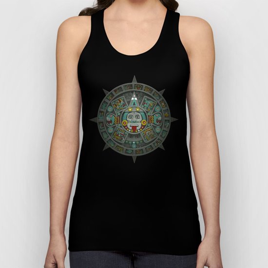 Stone of the Sun II. Unisex Tank Top