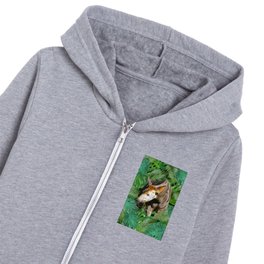 Okapi Jungle - Wild Animals Kids Zip Hoodie