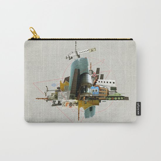Collage City Mix 3 Carry-All Pouch