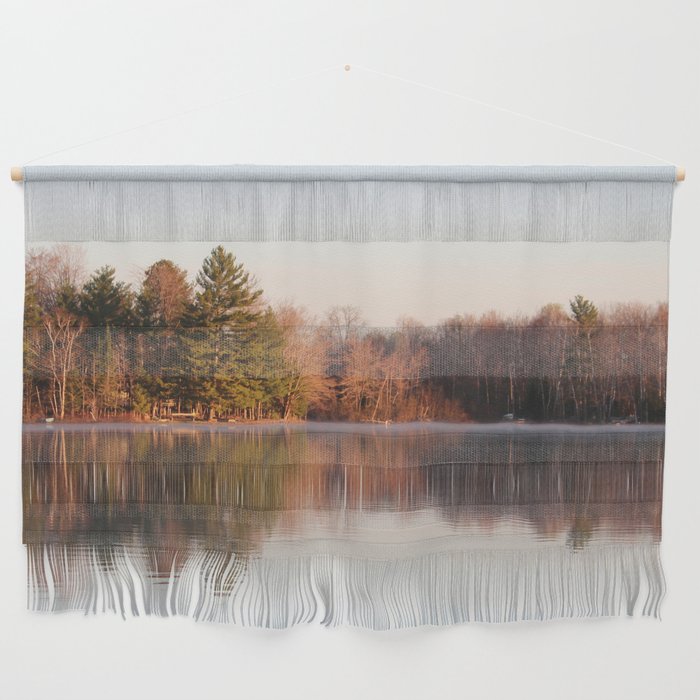 Morning Mist over the lake! Wall Hanging