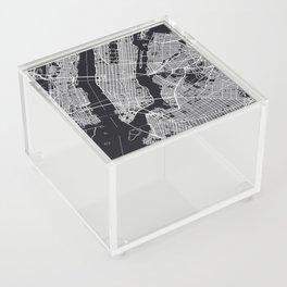 NEW YORK CITY MAP Acrylic Box
