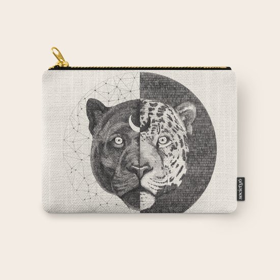 Leopard Carry-All Pouch