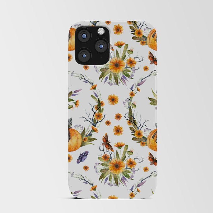 Halloween decoration pattern - Wreath iPhone Card Case