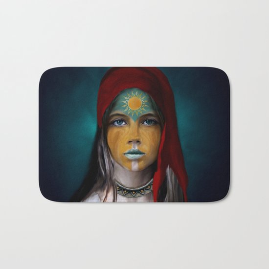 Chalchiuhtlicue Bath Mat