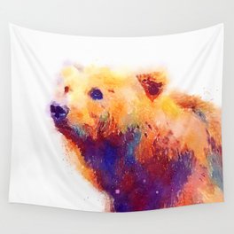 The Protective - Bear Wall Tapestry