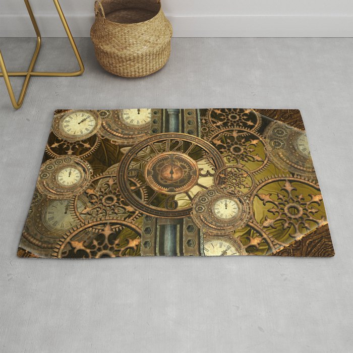 Steampunk Awesome Clocks Rug By Nicky2342 Society6 Shop steampunk rugs and carpets at 1stdibs, the world's largest source of steampunk and other authentic period furniture. steampunk awesome clocks rug by nicky2342