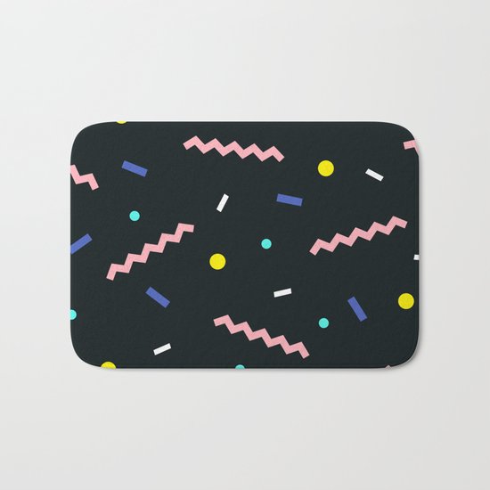 Memphis pattern 58 Bath Mat