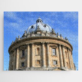 Great Britain Photography - Old Library In Oxford From The 18th Century Jigsaw Puzzle