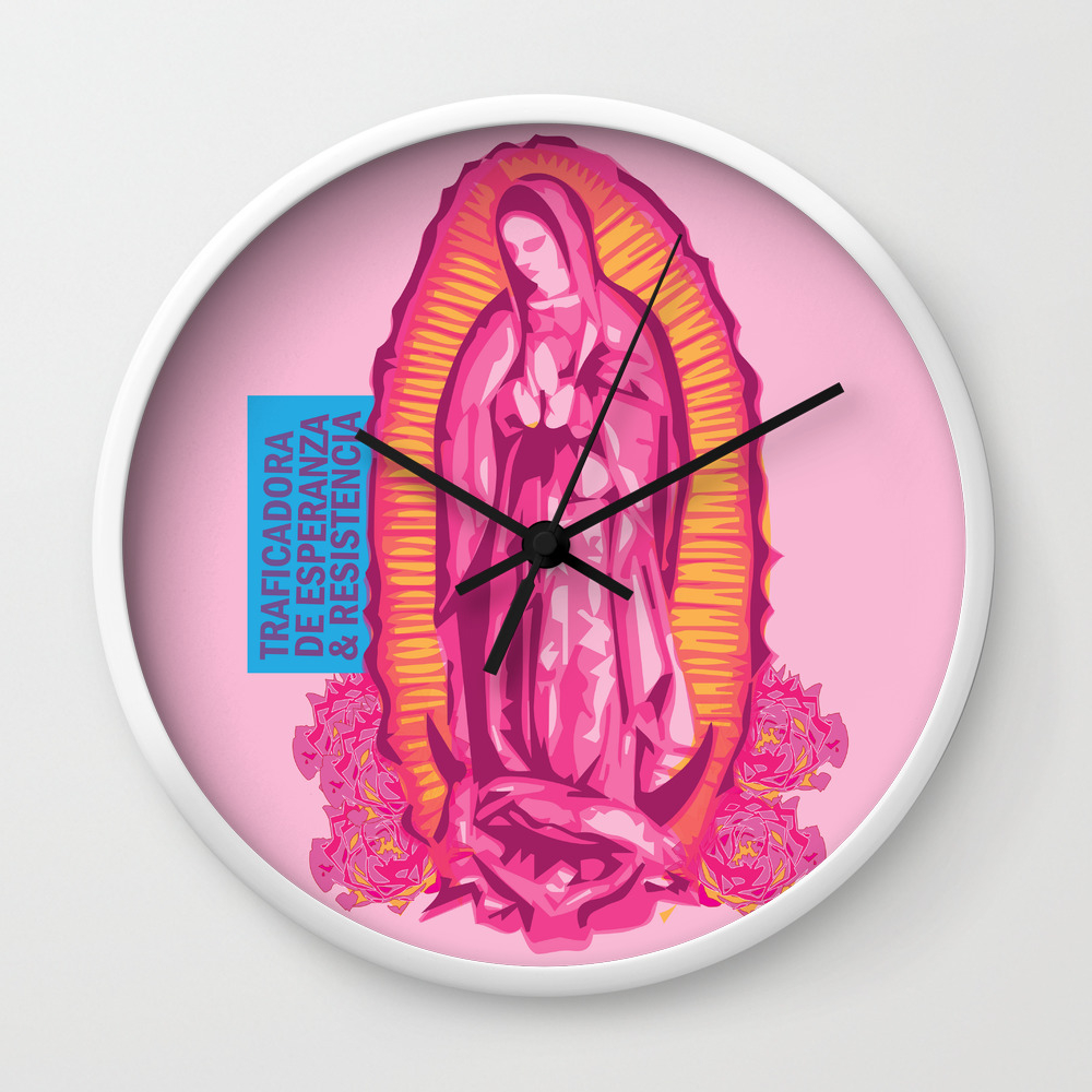 Virgen De Guadalupe Wall Clock