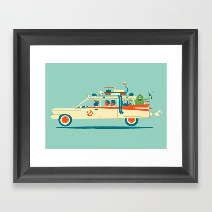 Party in the Back Framed Art Print