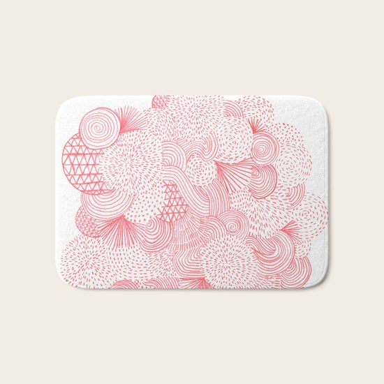 Fireworks Bath Mat