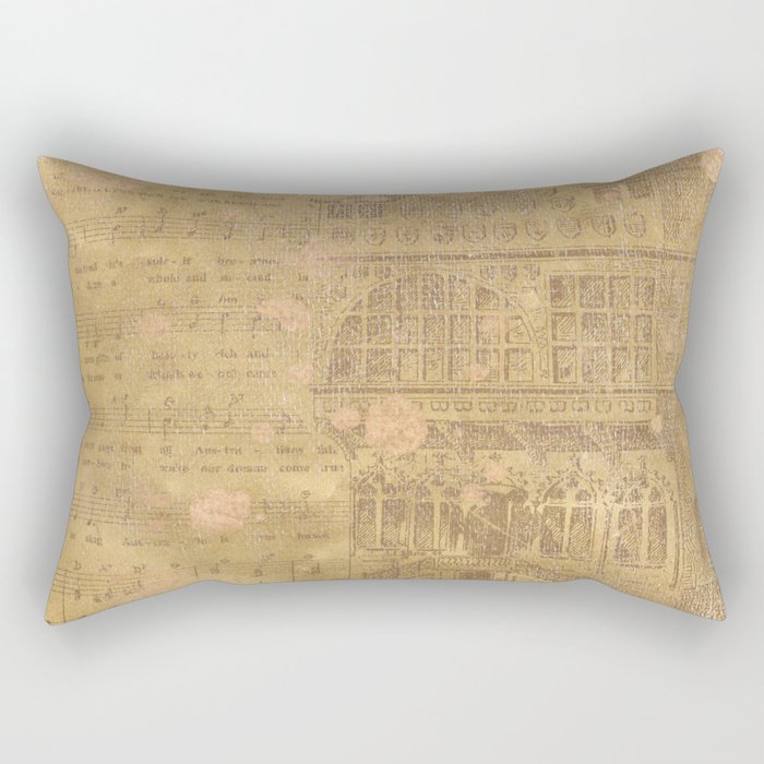 Vintage Rectangular Pillow