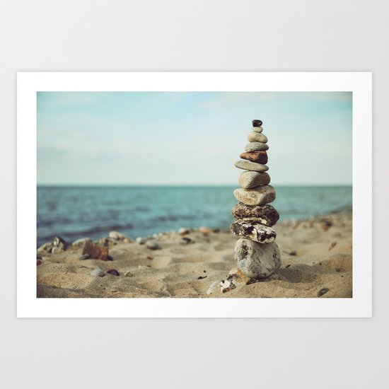 poised Art Print