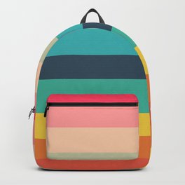 Colorful Timeless Stripes Totetsu Backpack