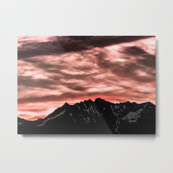 Early Morning Mountains Metal Print