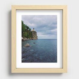 Lighthouse with a View Recessed Framed Print